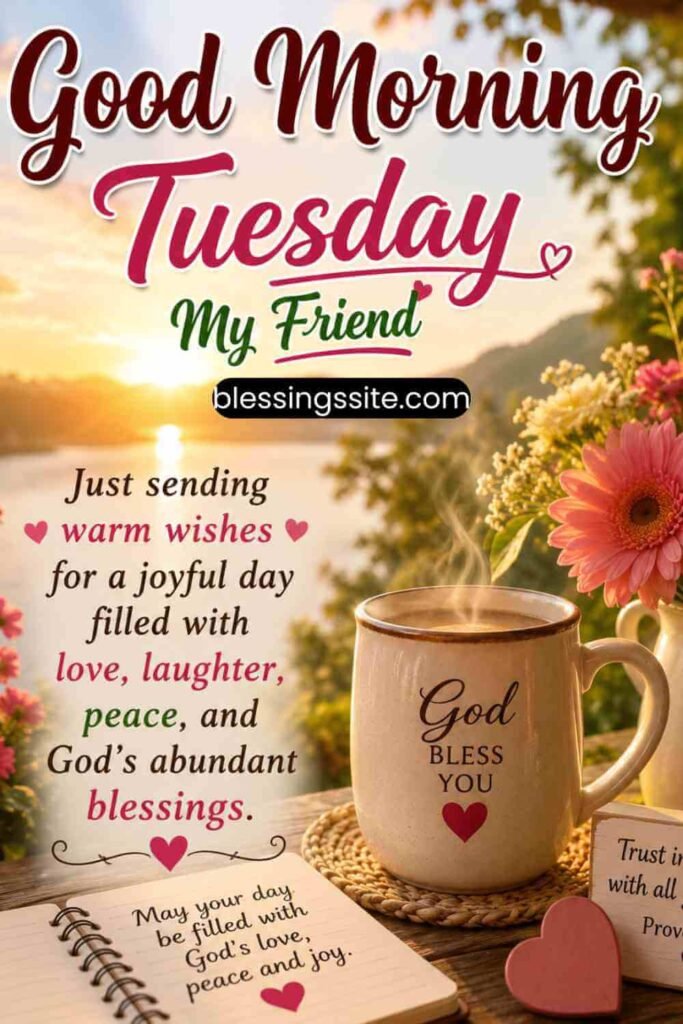 Joyful Good Morning Tuesday Image