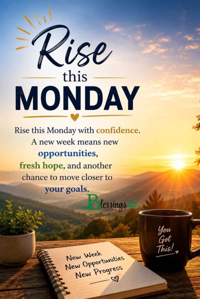 Inspirational Monday Blessings Images and Quotes