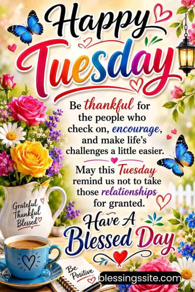 Thankful Tuesday Blessings