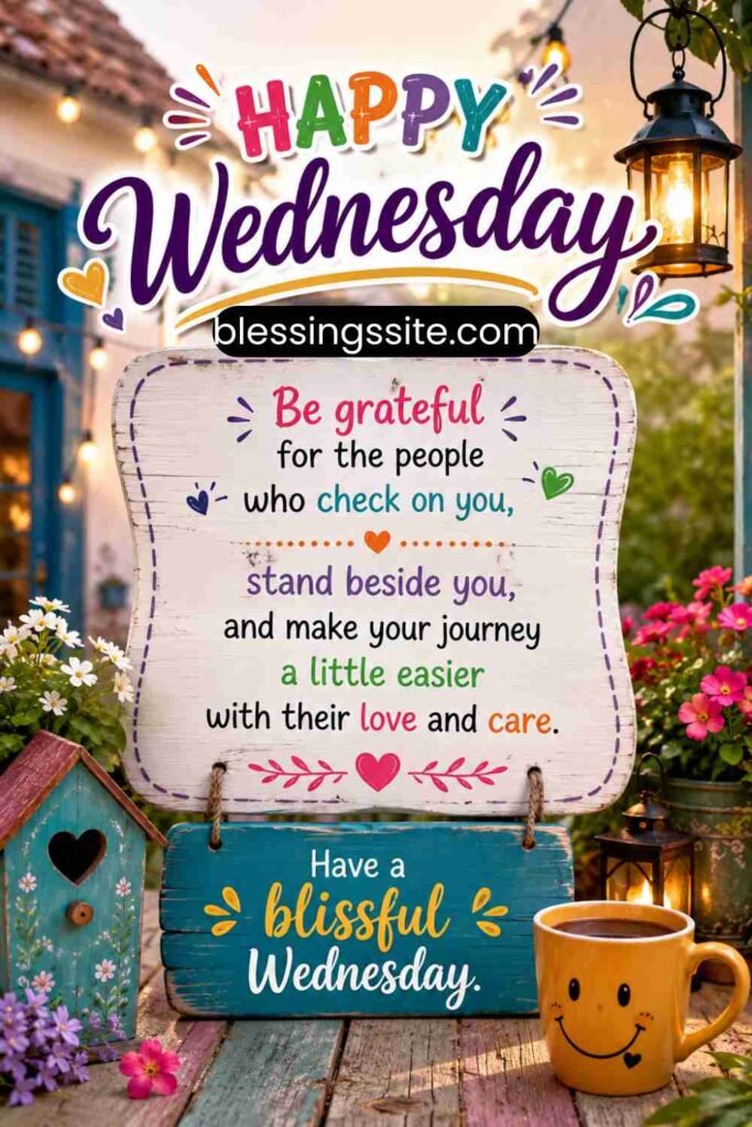 Positive and Thankful Wednesday Blessings