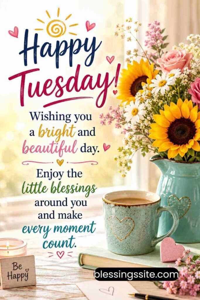 Best Tuesday Wishes and Blessings for Friends