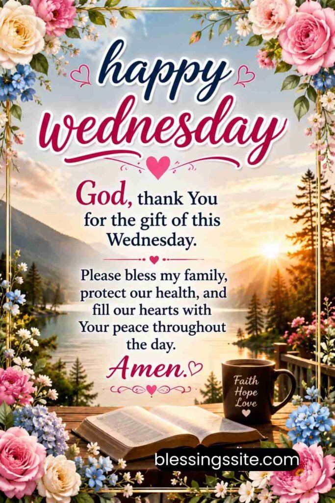 Powerful Wednesday Blessings and Prayers