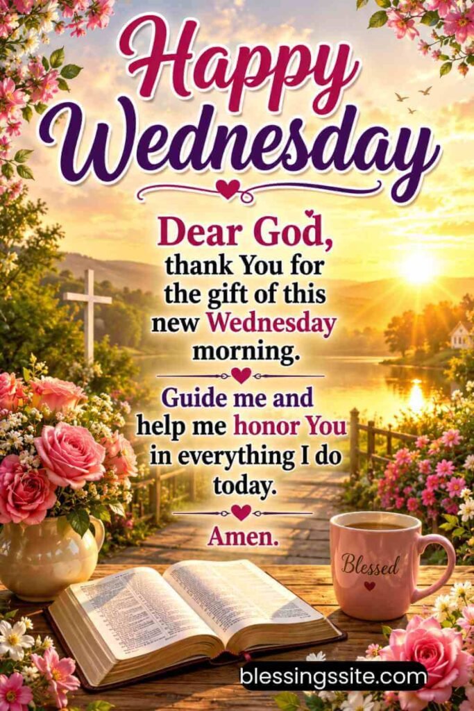 Wednesday Morning Prayers and Blessings