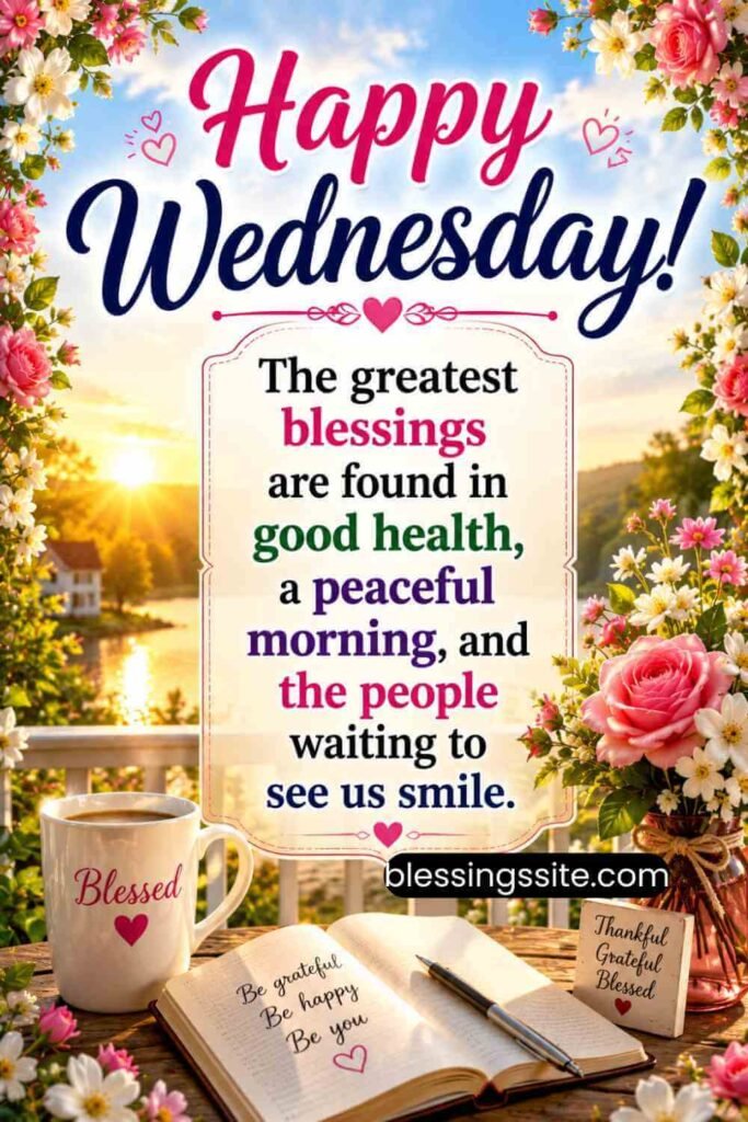 Positive Blessed Wednesday Quotes