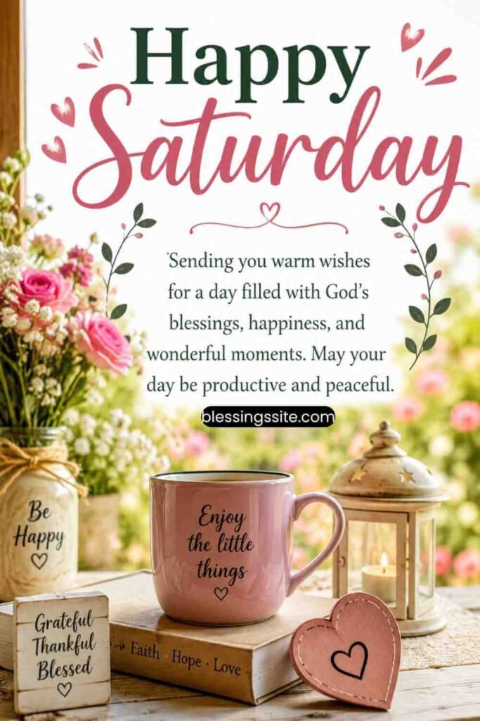 Good Morning of Saturday Wishes and Blessings