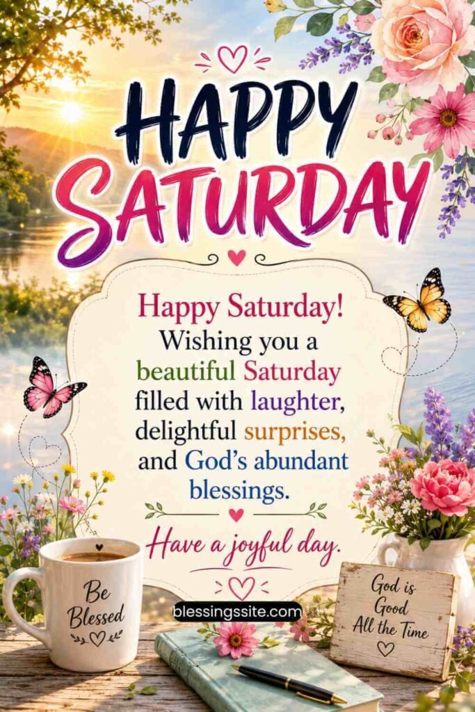 Happy Saturday Blessings