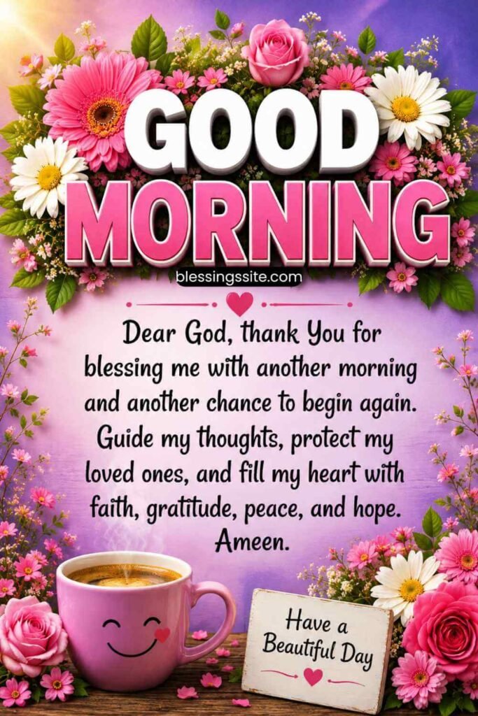 Good Morning Blessings and Prayers