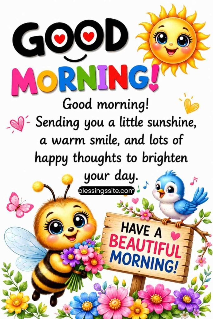 Cute Good Morning Images and Blessings