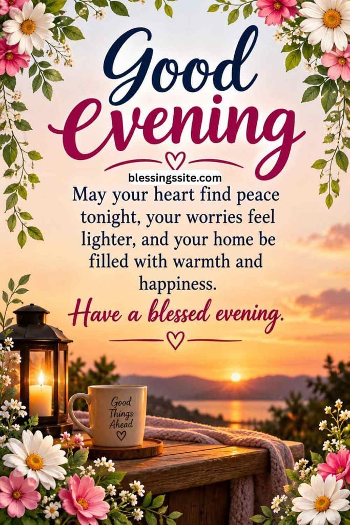 116+ Gloaming Good Evening Blessings, Prayers and Quotes