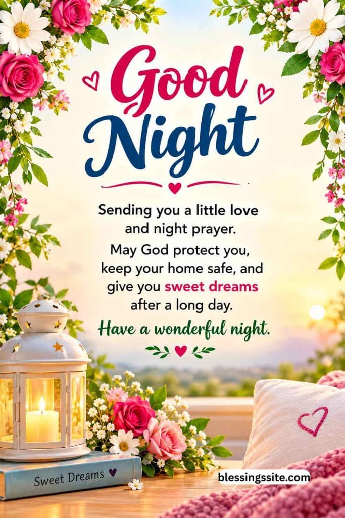 Good Night Prayers and Blessings