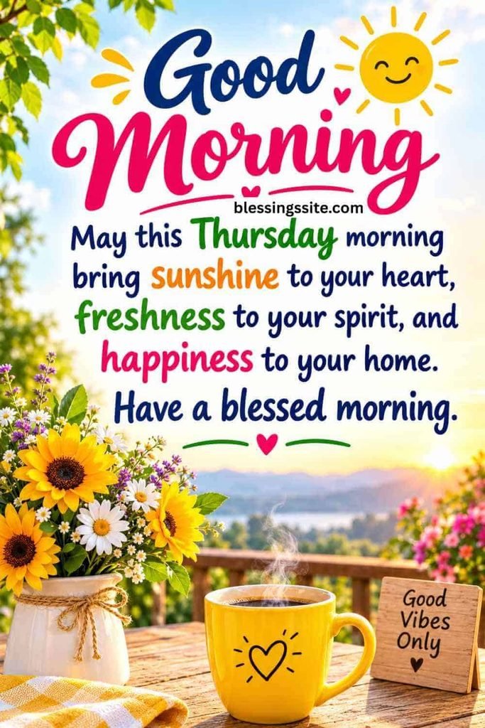 166 + Positive, Thankful Thursday Morning Blessings and Quotes