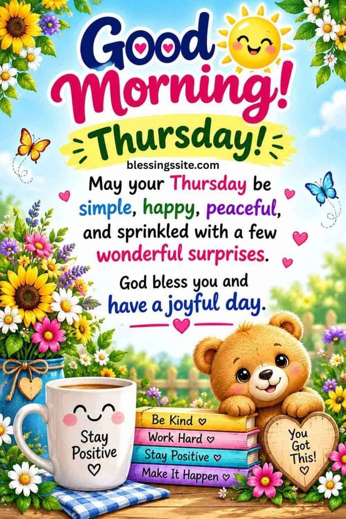 Good Thursday Morning Greetings and Blessings