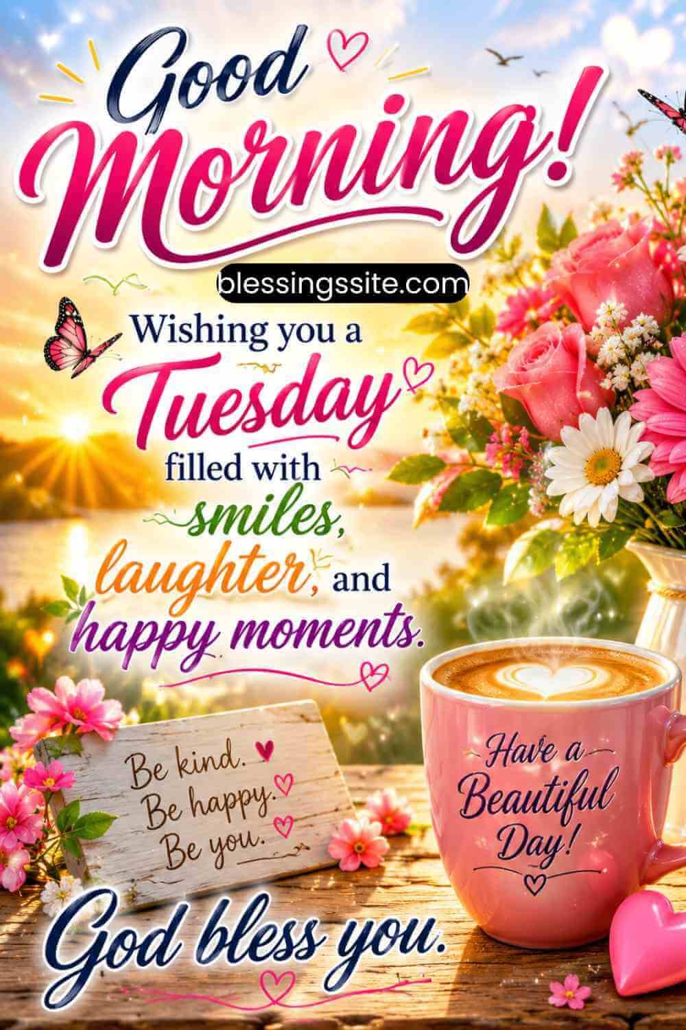 111+ Positive Tuesday Morning Blessings, Greetings and Quotes