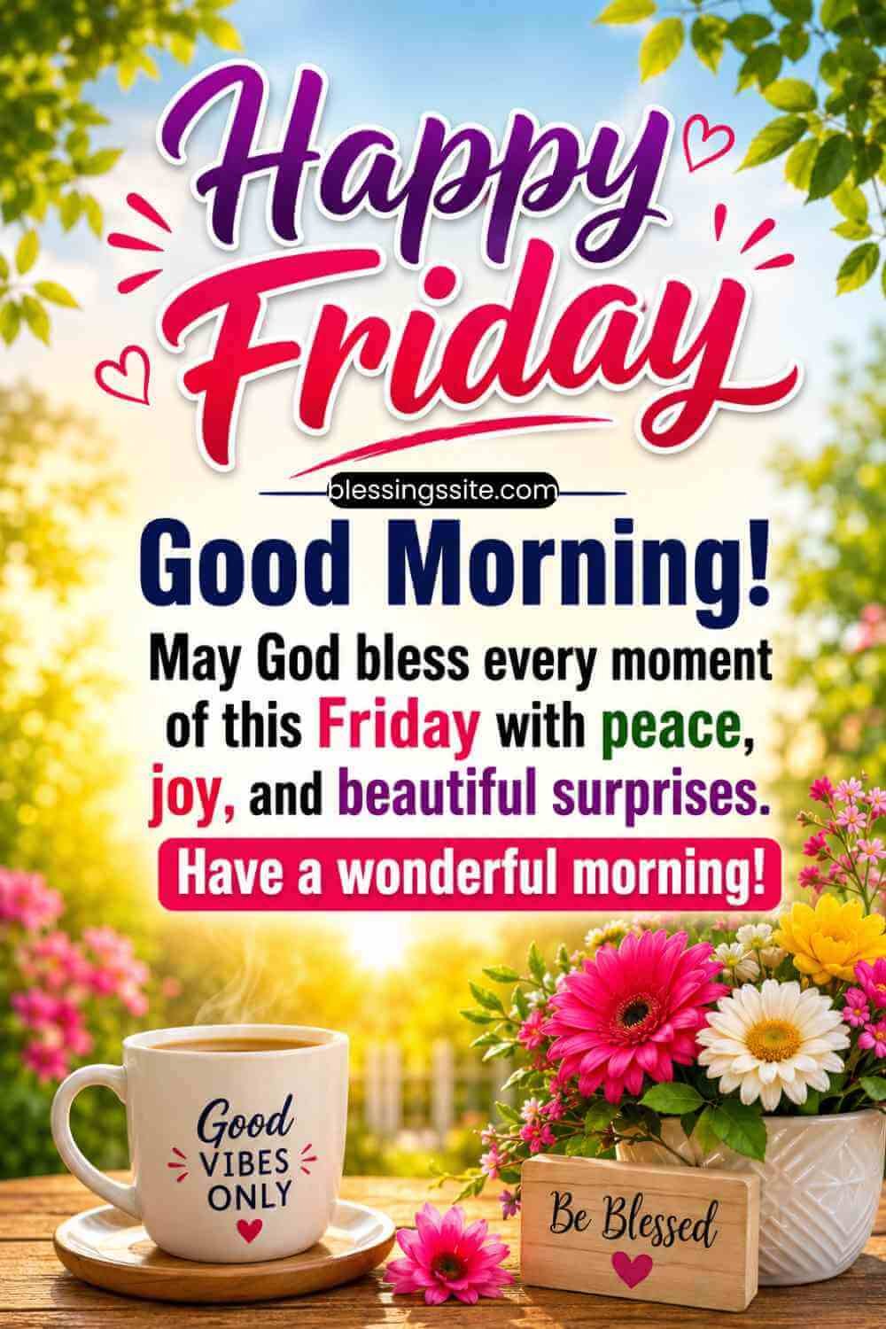 220+ Positive Friday Blessings and Quotes to Inspire Your Weekend