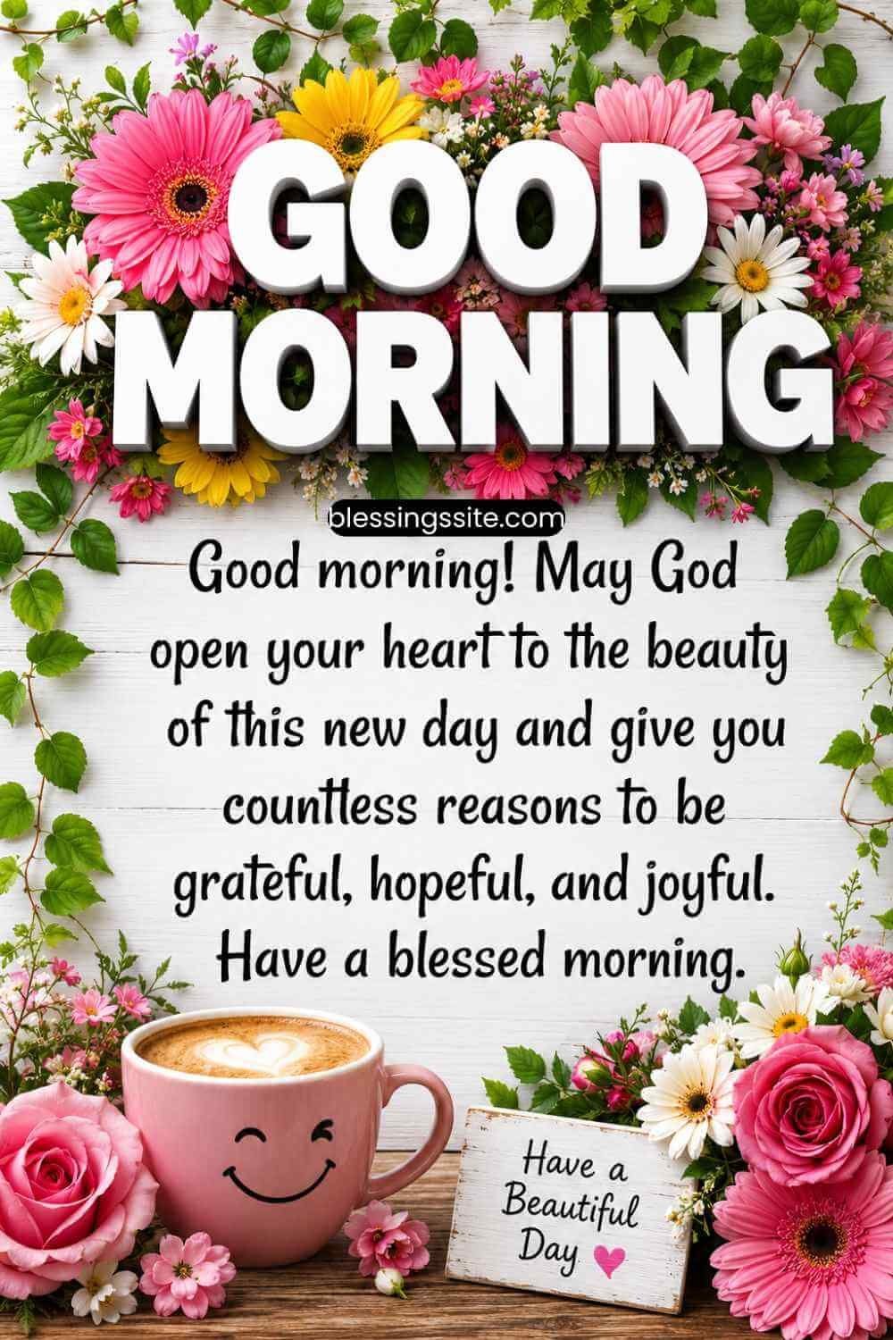 120+ Good Morning Blessings, Quotes and Prayers with Images
