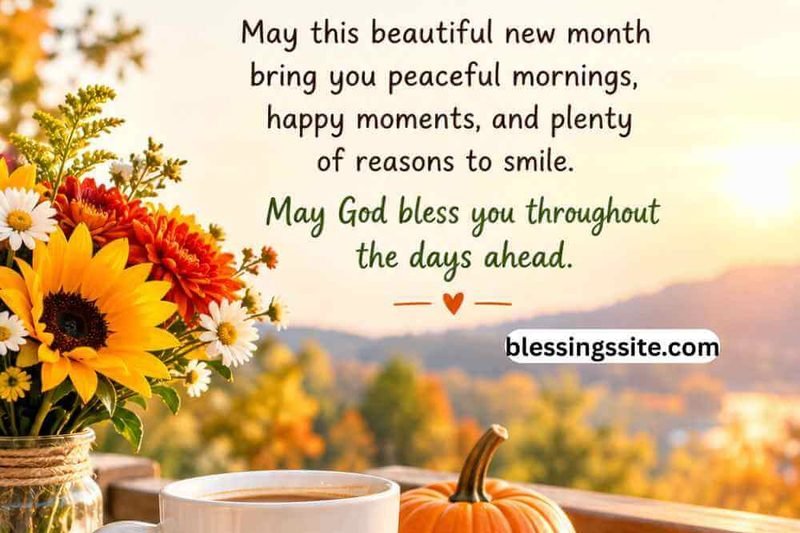 100+ Happy October Blessings, Prayers and Quotes